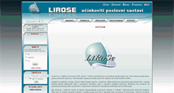 Desktop Screenshot of lirose.hr